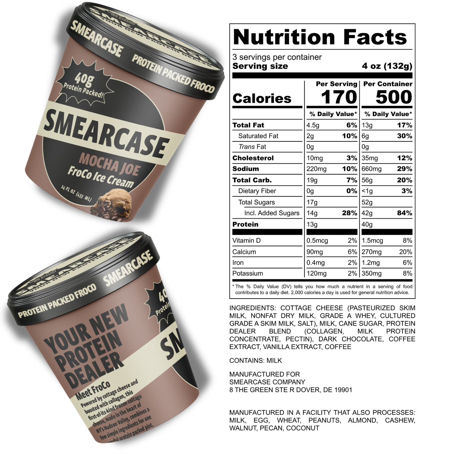 Protein-Packed Cottage Cheese Ice cream - Mocha Joe Coffee